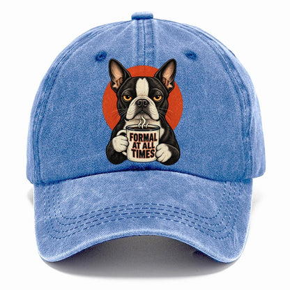 Boston Terrier Mug Truths Dog Mug Truths Classic Cap – Summer Sky