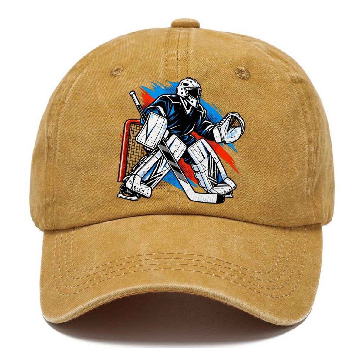 Pop Art Hockey Goalie Classic Cap – Golden Harvest
