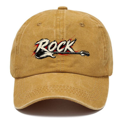 Rock Guitar Splatter Classic Cap – Golden Harvest