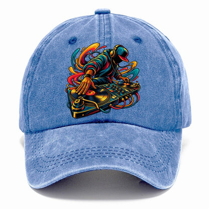 Turntables Icon Music Instruments Classic Cap – Summer Sky