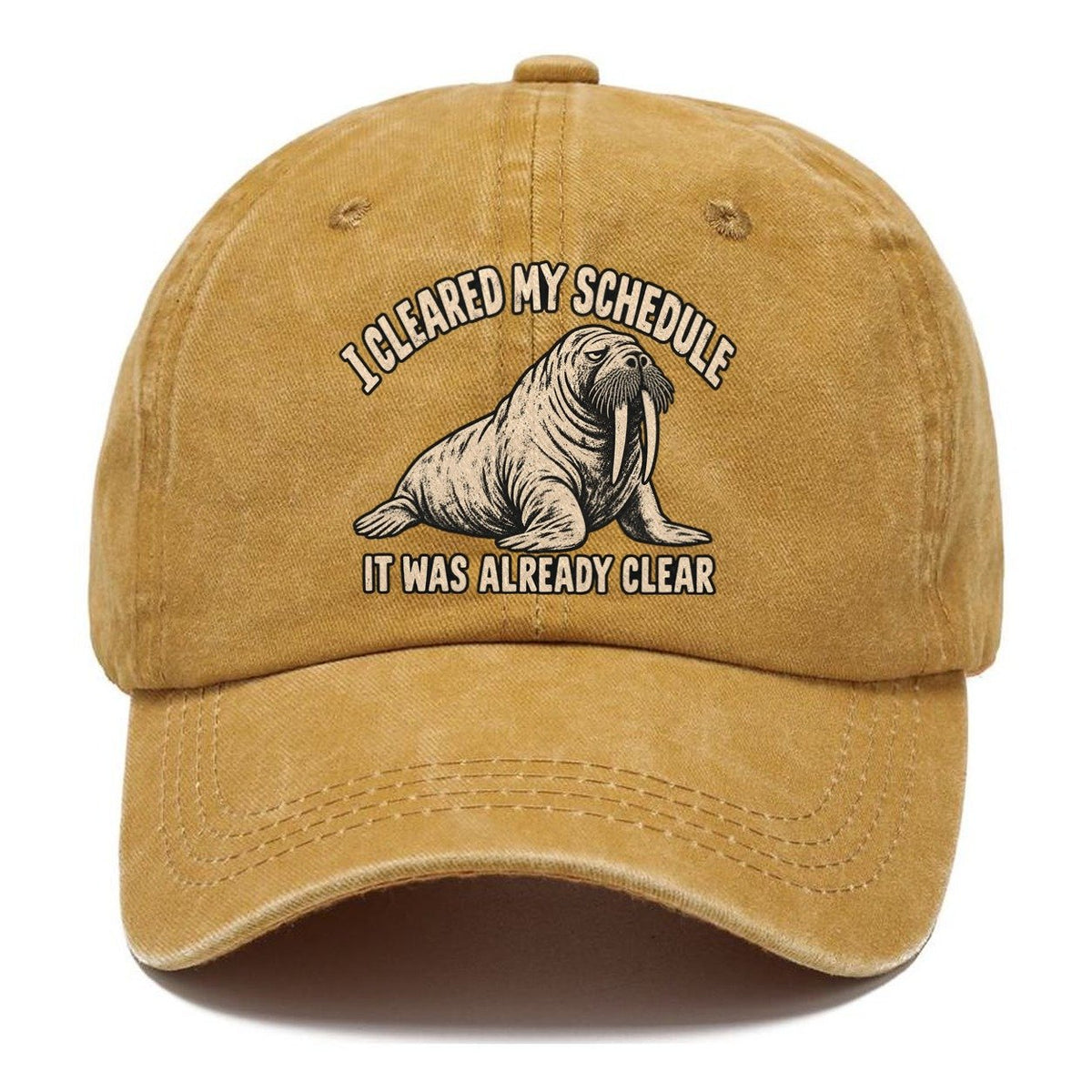 Walrus Clear Schedule No Worm Club Classic Cap – Golden Harvest