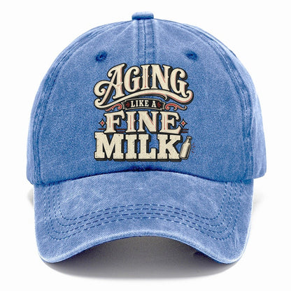 Aging Like A Fine Milk American Wit Classic Cap – Summer Sky
