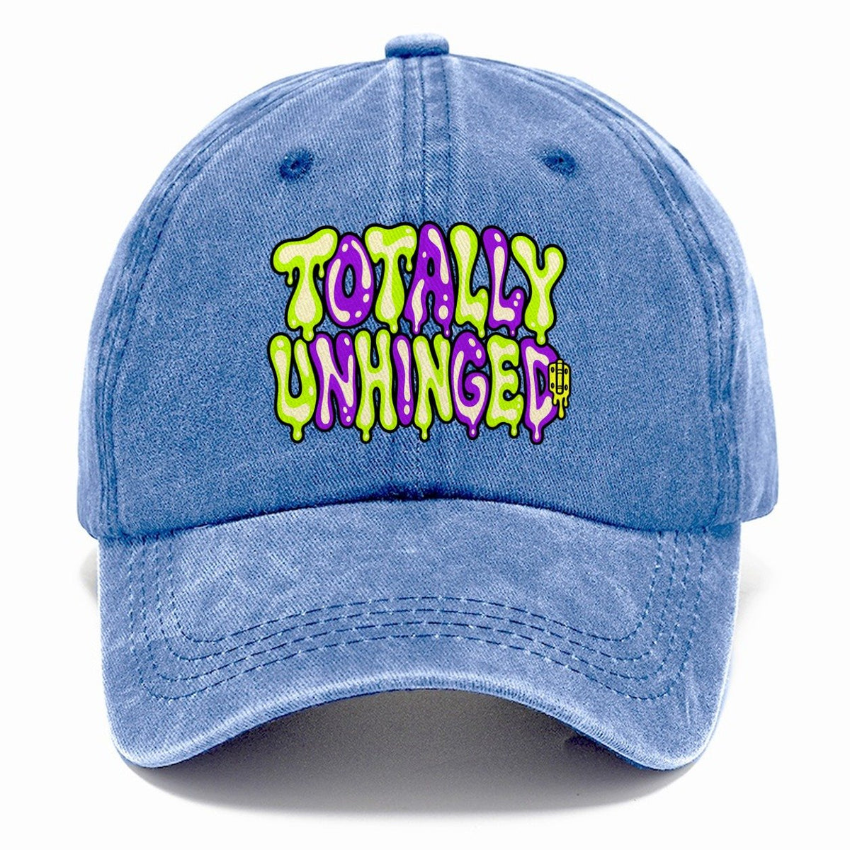 Totally Unhinged Crazy Styles Classic Cap – Summer Sky