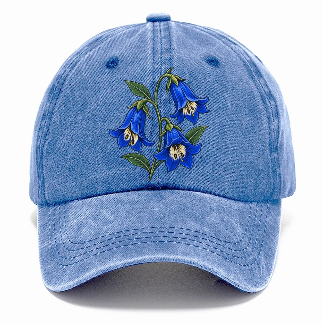 Australian Capital Territory Royal Bluebells Australia Cultural Icons Classic Cap – Summer Sky