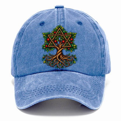 Tree Of Life Roots Judaism Heritage Classic Cap – Summer Sky