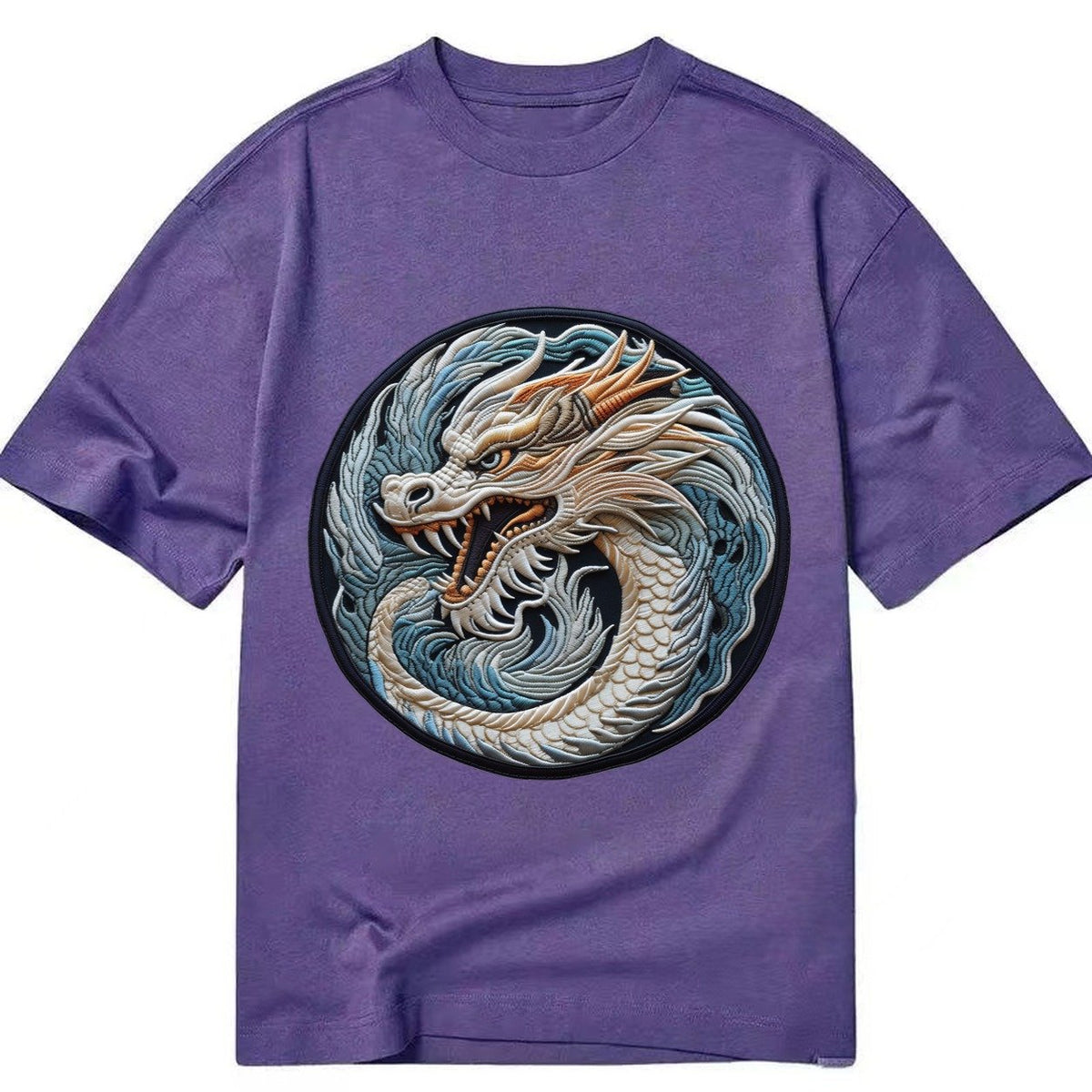 Dragon Zodiac Sign Classic T-shirt – Purple
