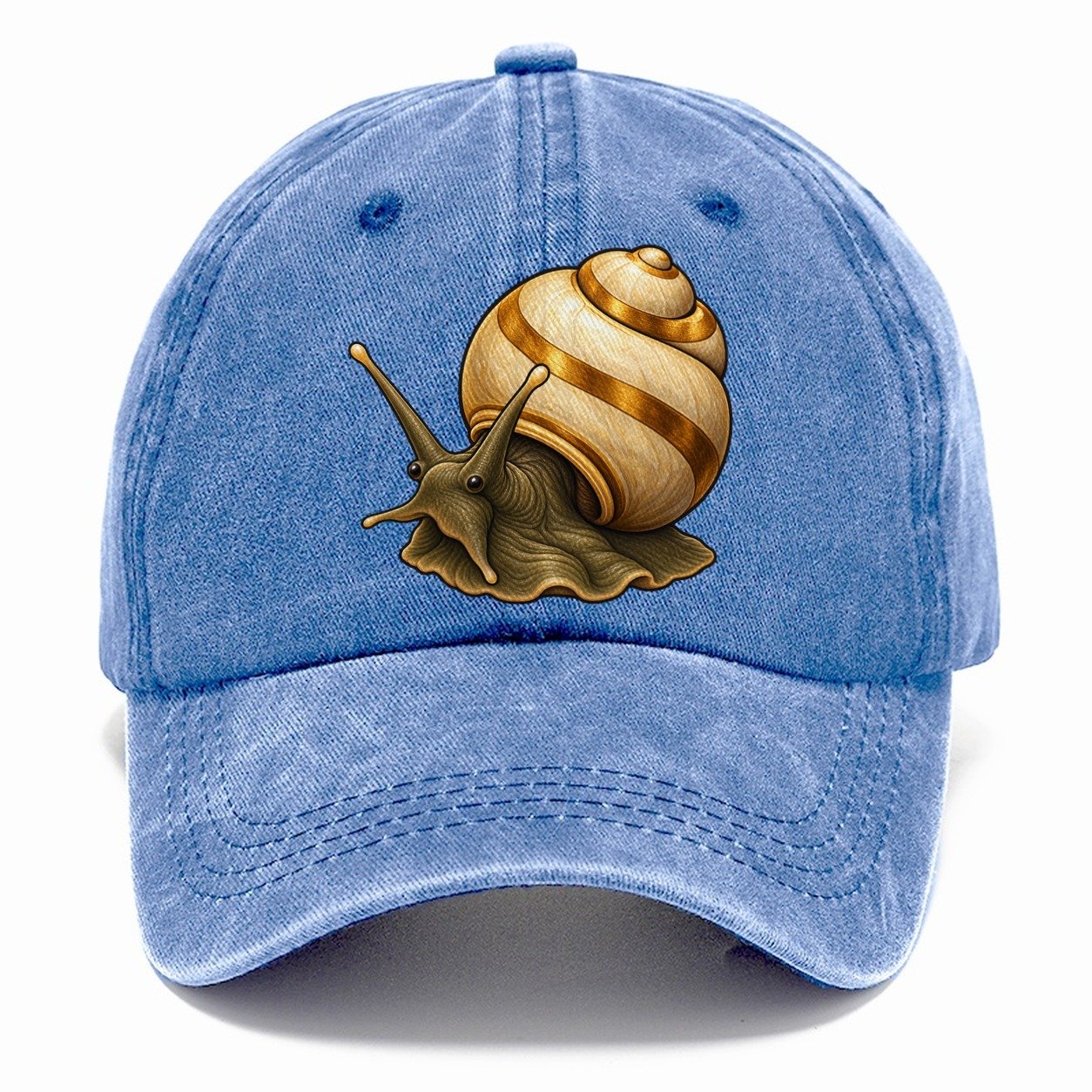 Mystery Snail Portrait Aquarium Keeping Classic Cap – Summer Sky