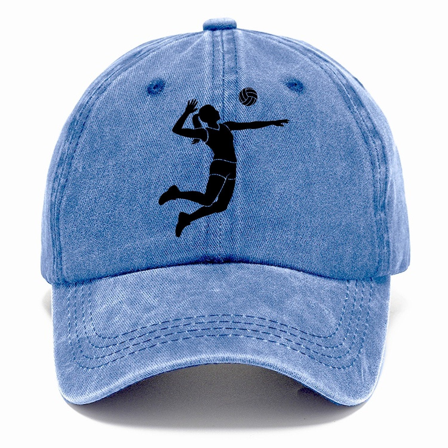 Volleyball Spike Classic Cap – Summer Sky