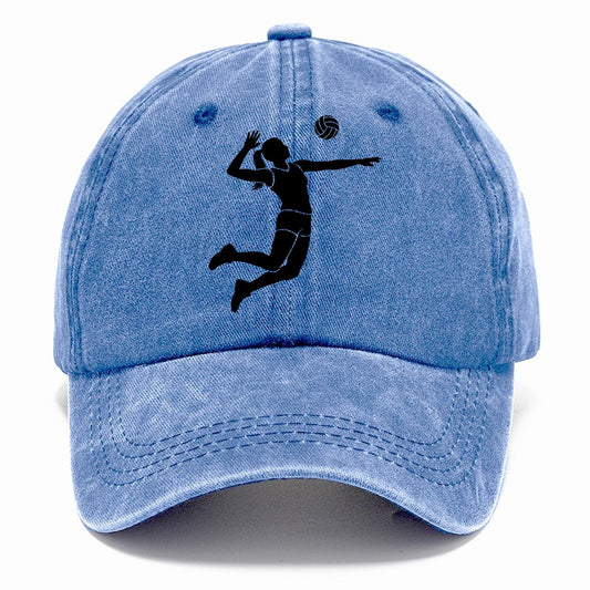 Volleyball Spike Classic Cap – Summer Sky