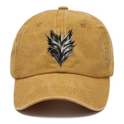 Black Gold Wolf Face Classic Cap – Golden Harvest