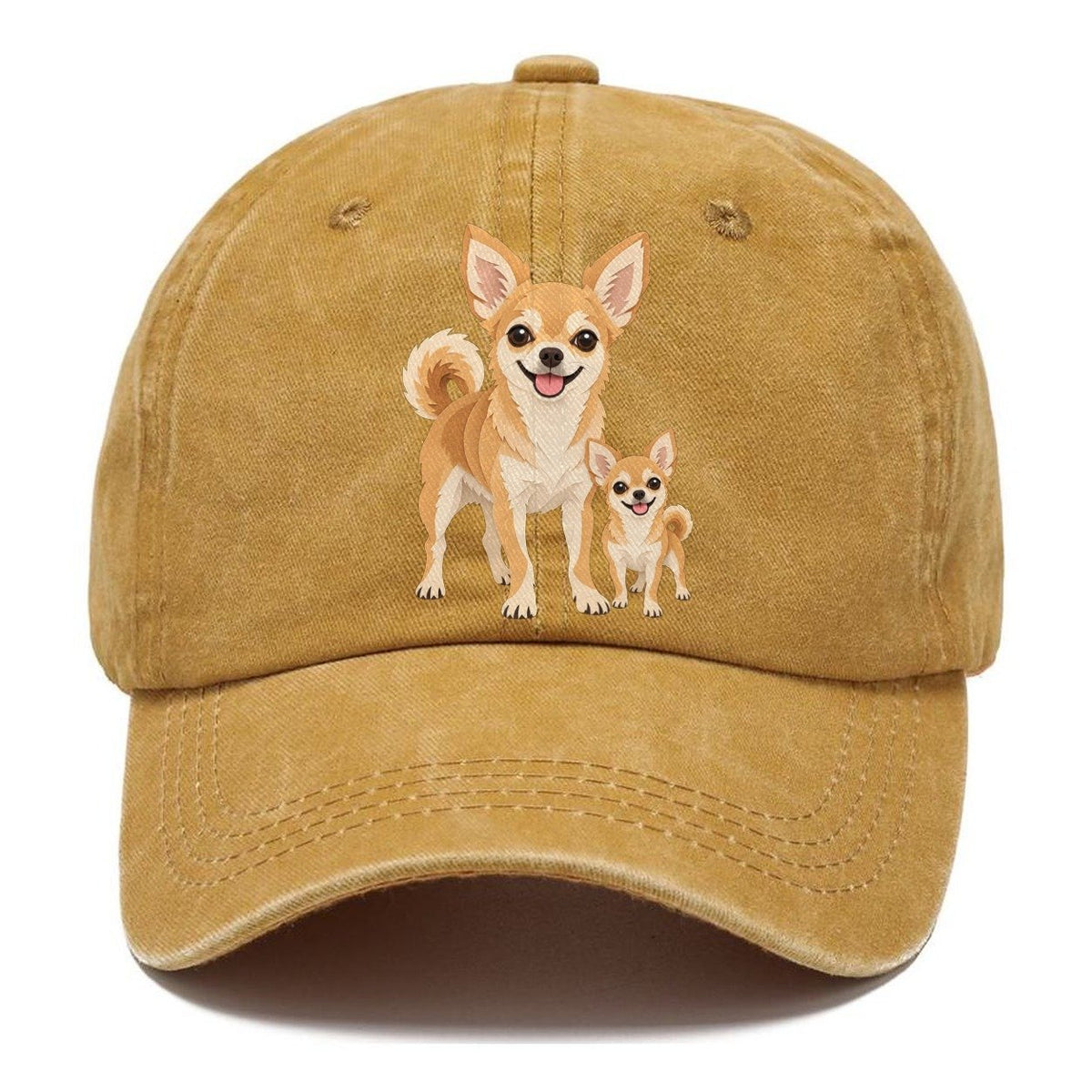Chihuahua and Puppy Classic Cap – Golden Harvest