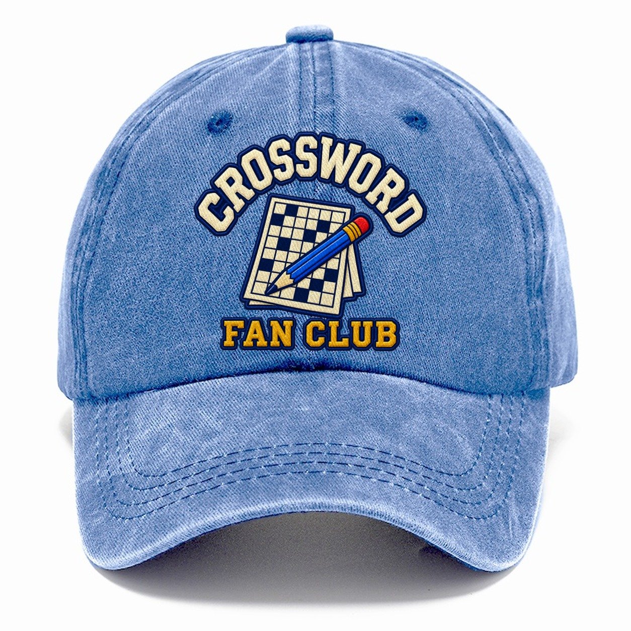 Crossword Fan Club Classic Cap – Summer Sky