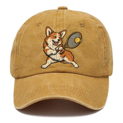 Corgi Tennis Return Sundown Familiars Classic Cap – Golden Harvest