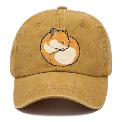 Hamster Curl Nap Small Pet Logos Classic Cap – Golden Harvest