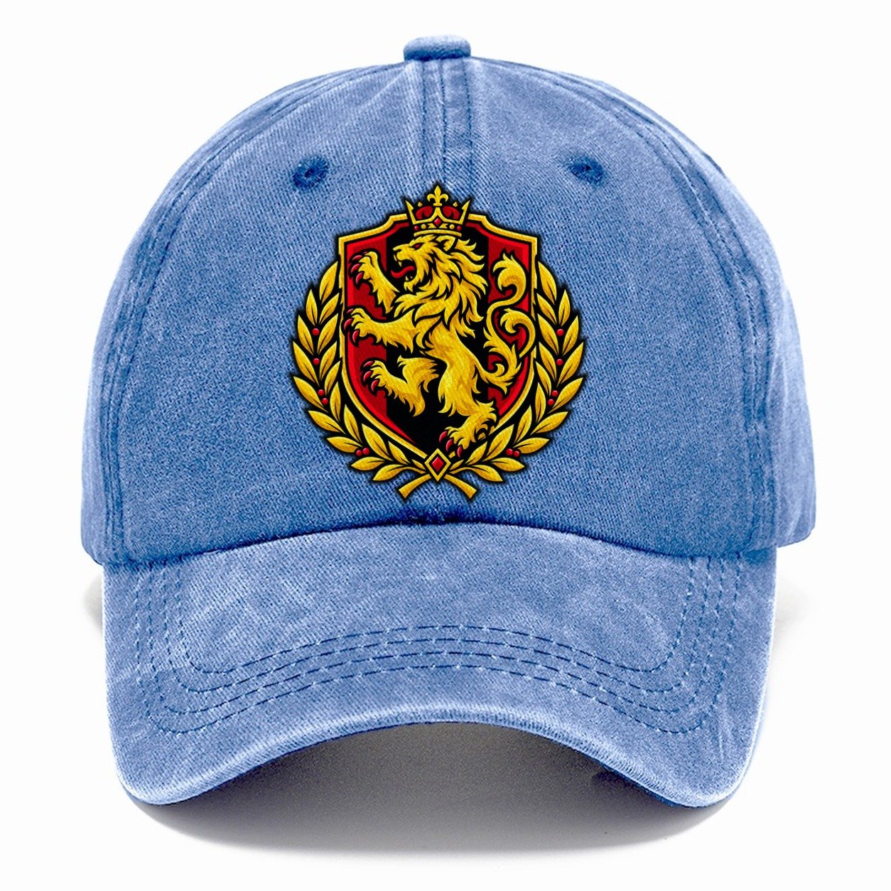 Belgium Minimal Emblem Country Logos Classic Cap – Summer Sky
