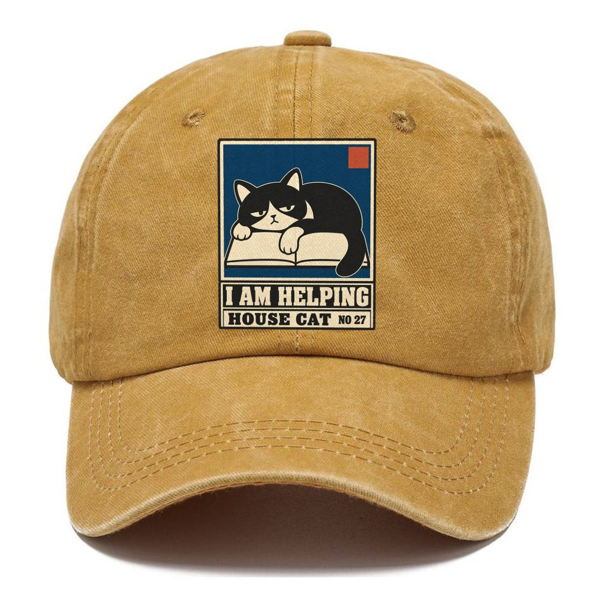I Am Helping Neko Says No Classic Cap – Golden Harvest