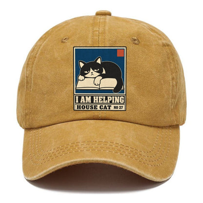 I Am Helping Neko Says No Classic Cap – Golden Harvest