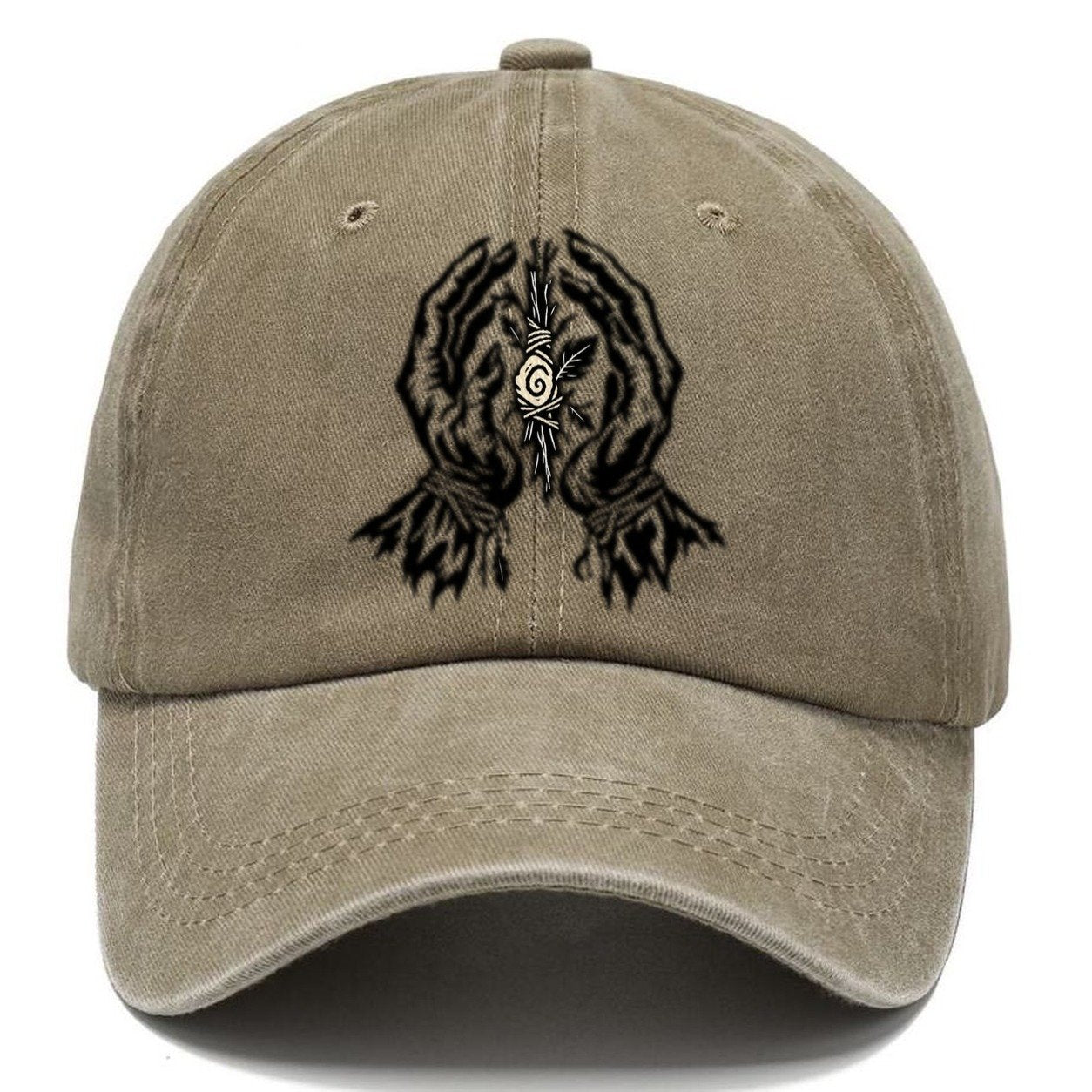 Ancestral Craft Hands Witch Magic Classic Cap – Warm Sand