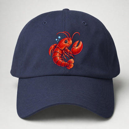 Lobster Tail Curl Sea Sprite Baseball Cap – Twilight Navy