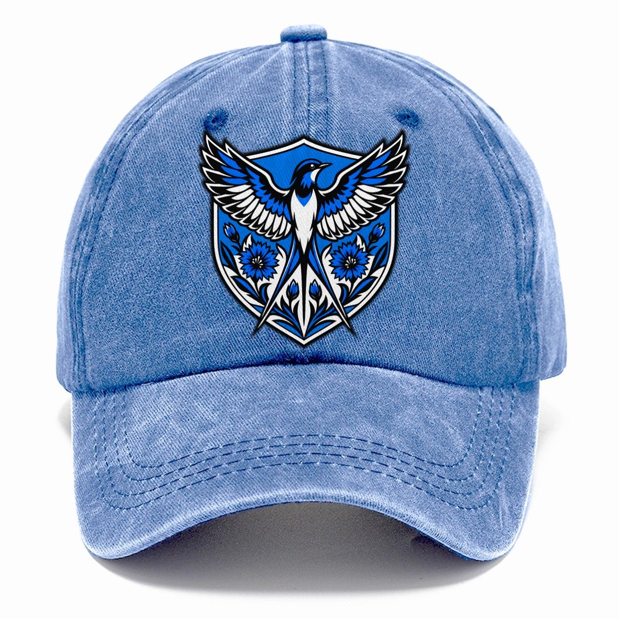 Estonia Minimal Emblem Country Logos Classic Cap – Summer Sky