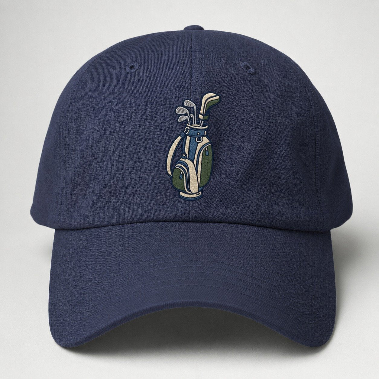 Golf Bag Tiny Solo Marks Baseball Cap – Twilight Navy