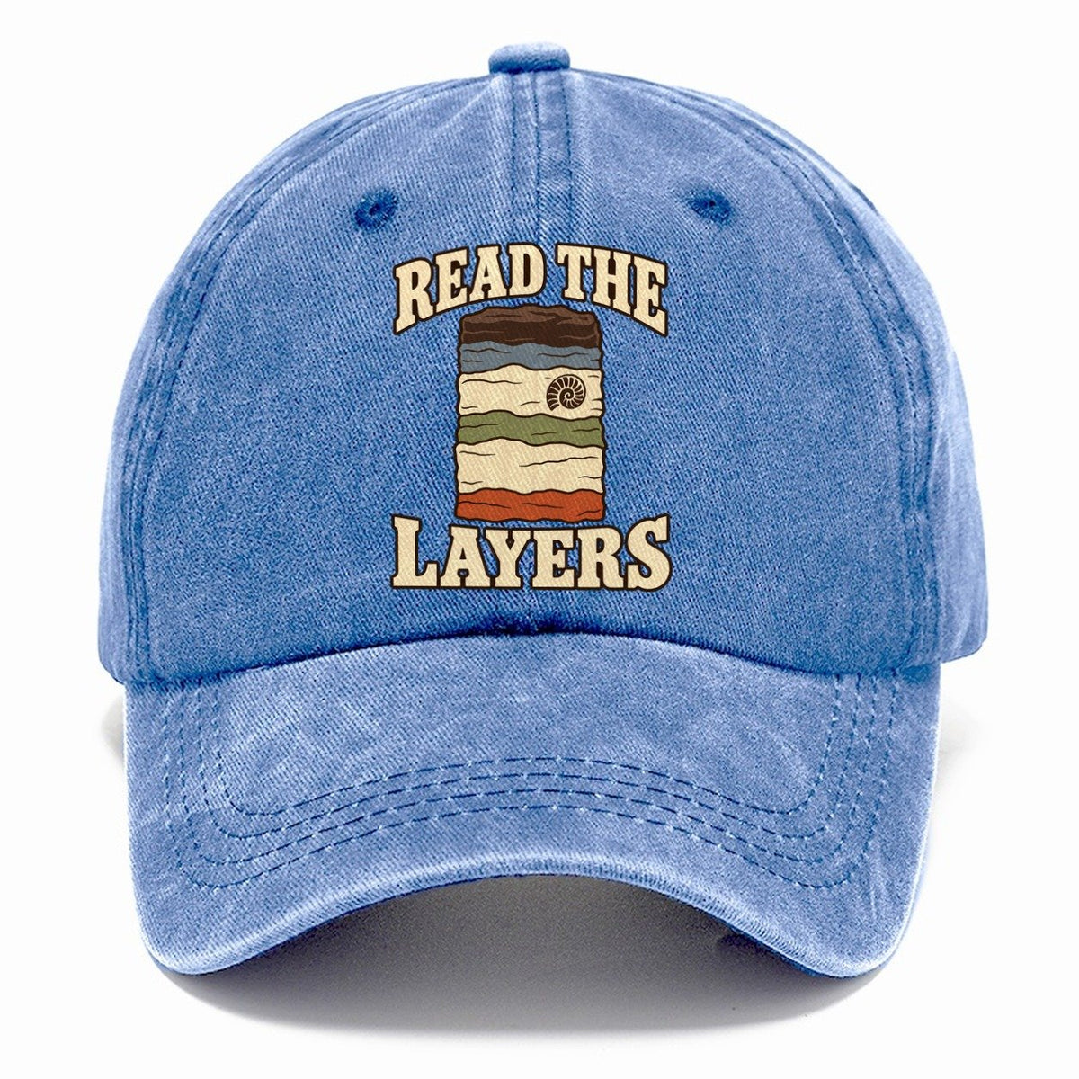 Sedimentary Layer Study Rocks And Minerals Classic Cap – Summer Sky