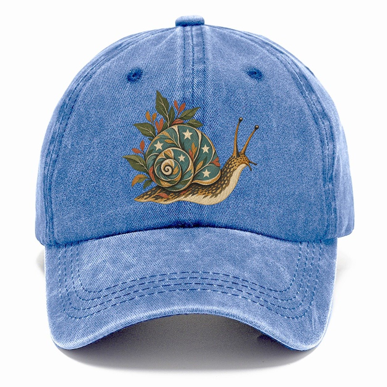 Snail Carrying Starlight Gentle Wild Classic Cap – Summer Sky