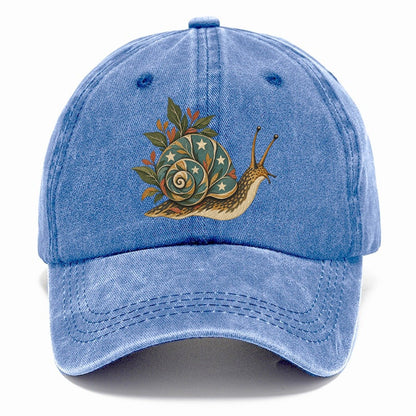 Snail Carrying Starlight Gentle Wild Classic Cap – Summer Sky