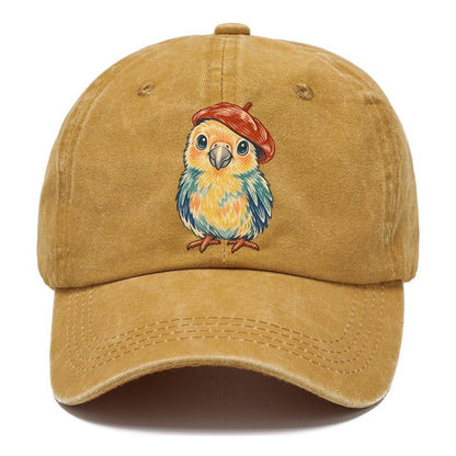Chick in Red Beret Classic Cap – Golden Harvest