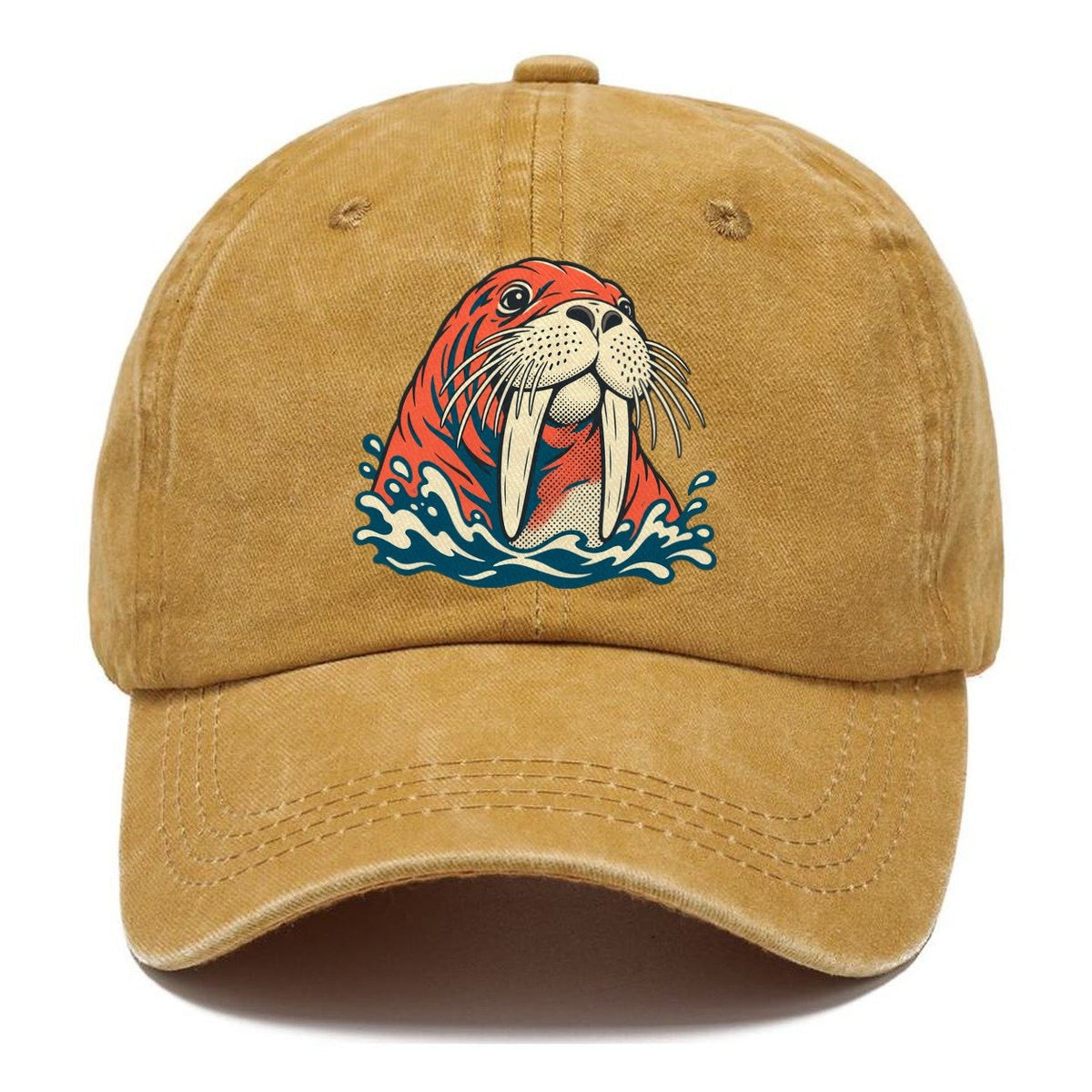 Walrus Whisker Wave Classic Cap – Golden Harvest