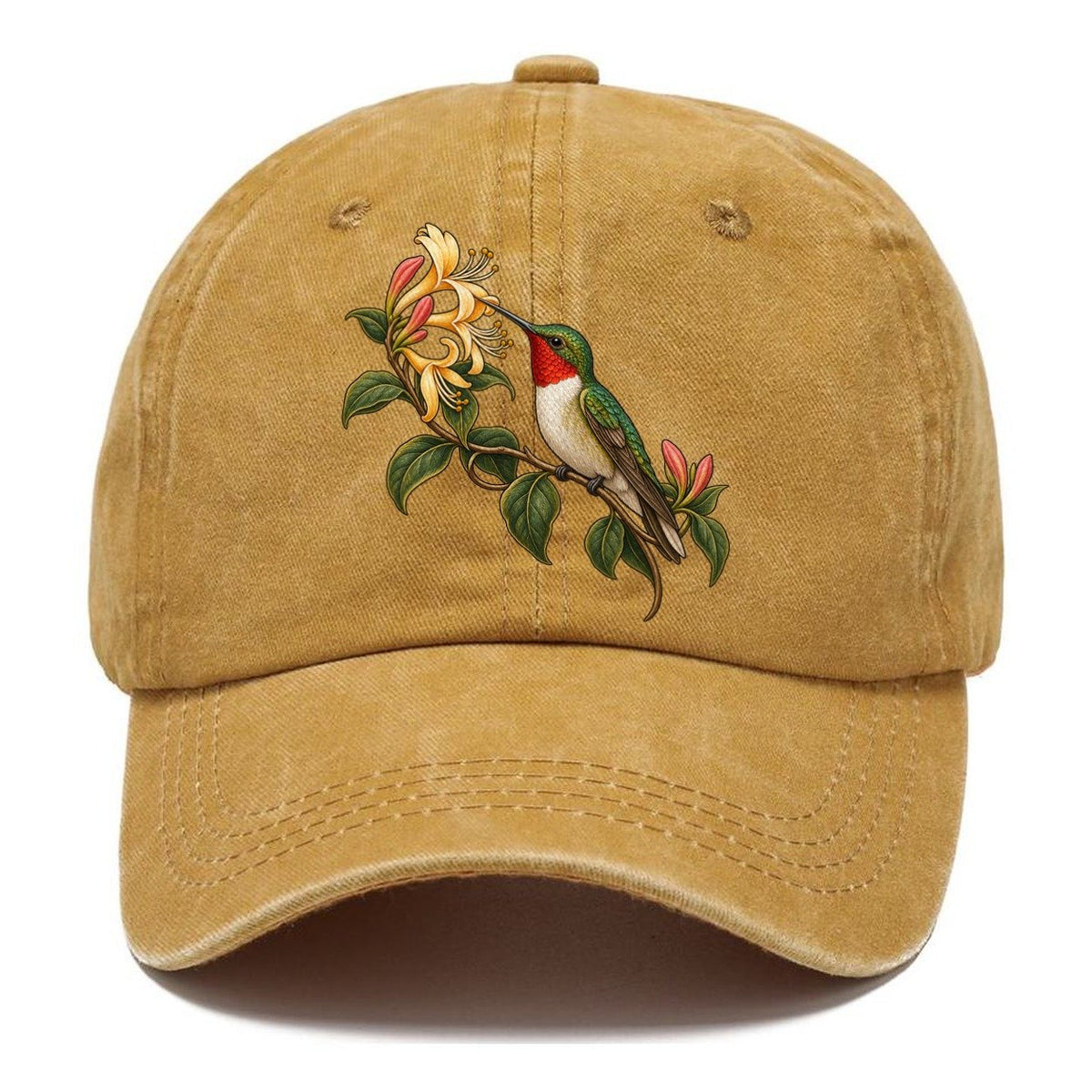 Hummingbird Honeysuckle Reach Character Club Classic Cap – Golden Harvest