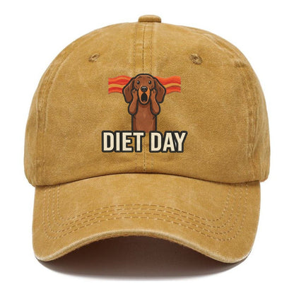 Dachshund Scream Diet Day Scream Classic Cap – Golden Harvest