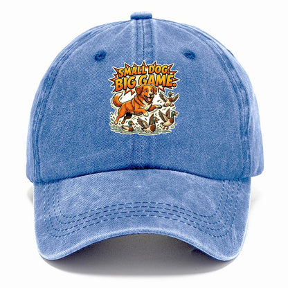 Small Dog Big Game Classic Cap – Summer Sky