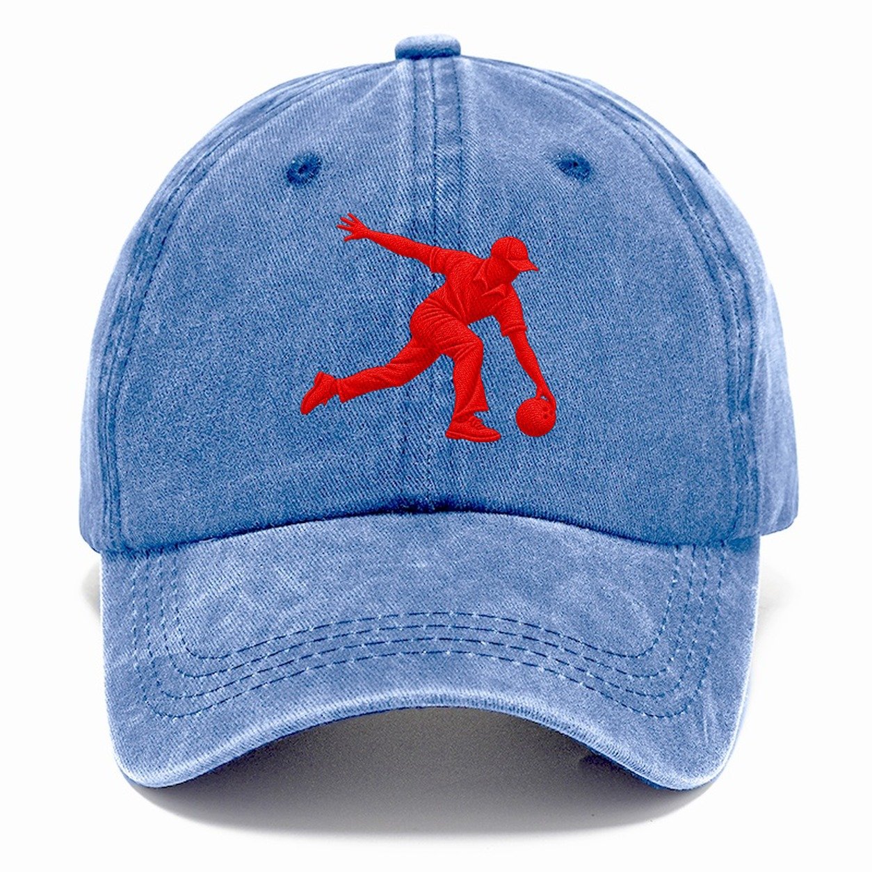Bowling Hook Release Micro Motion Mark Classic Cap – Summer Sky