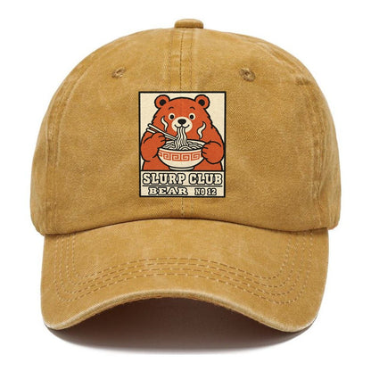 Bear Double Slurp Club Classic Cap – Golden Harvest