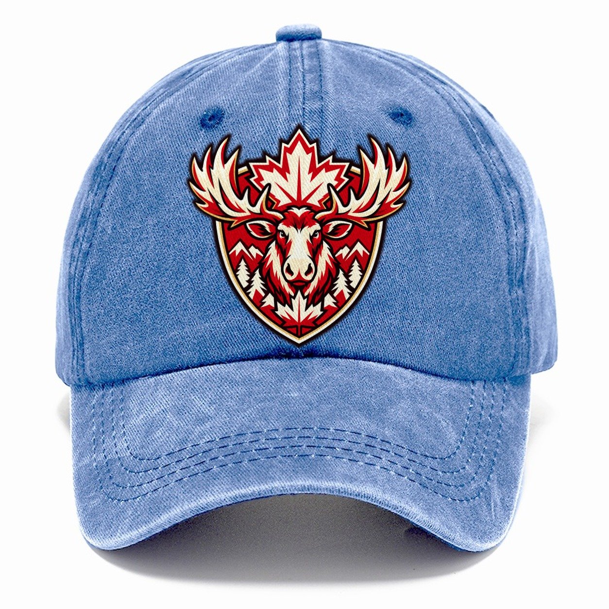 Canada Minimal Emblem Country Logos Classic Cap – Summer Sky