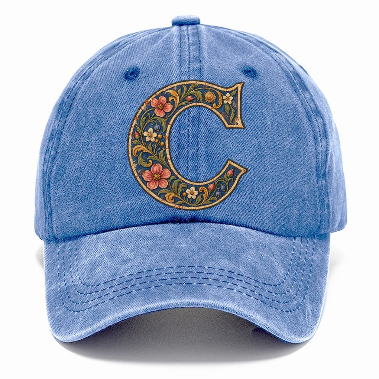 Wildflower C Monogram Classic Cap – Summer Sky