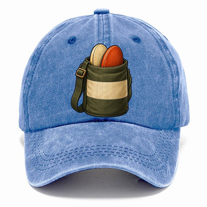 Course Bag With Standing Discs Disc Golf Classic Cap – Summer Sky