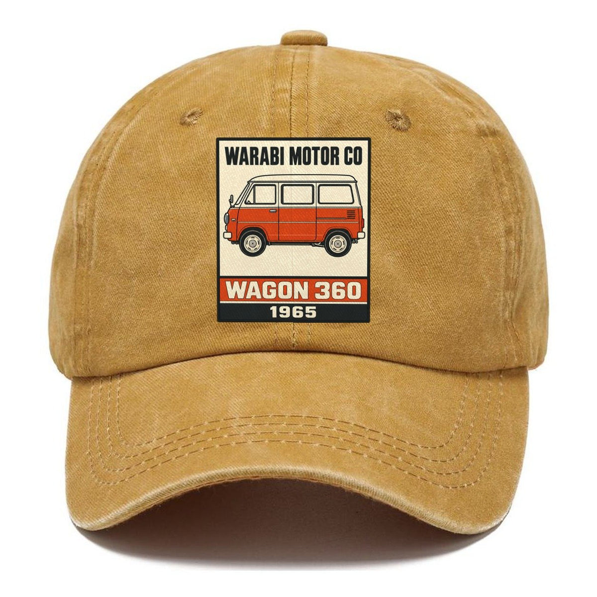 Warabi Wagon Showa Speed Plates Classic Cap – Golden Harvest