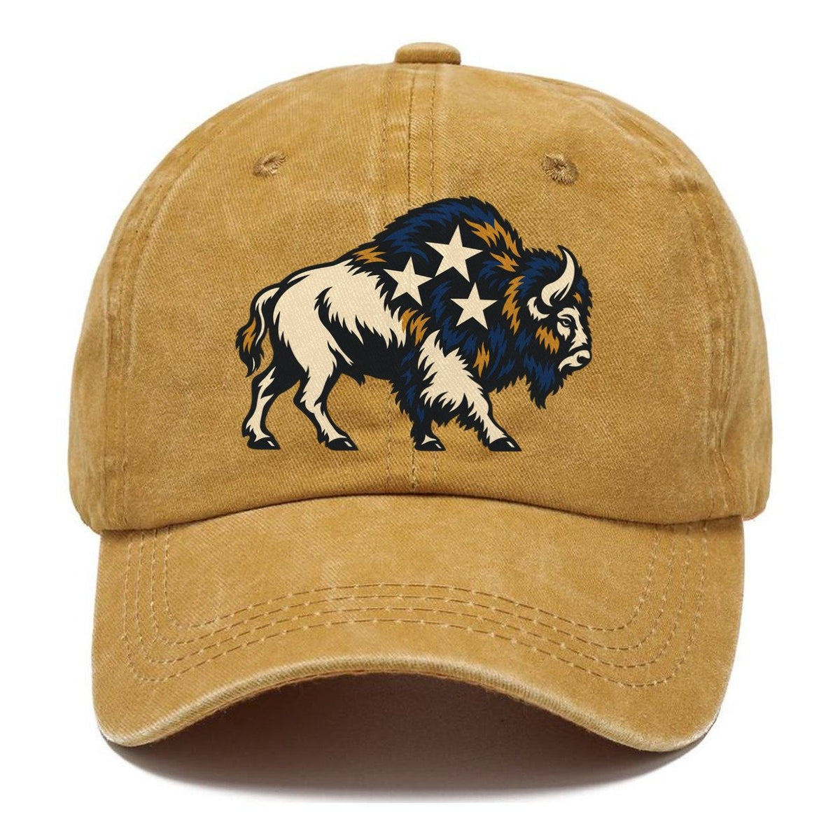 Bison Night Sky Sundown Familiars Classic Cap – Golden Harvest