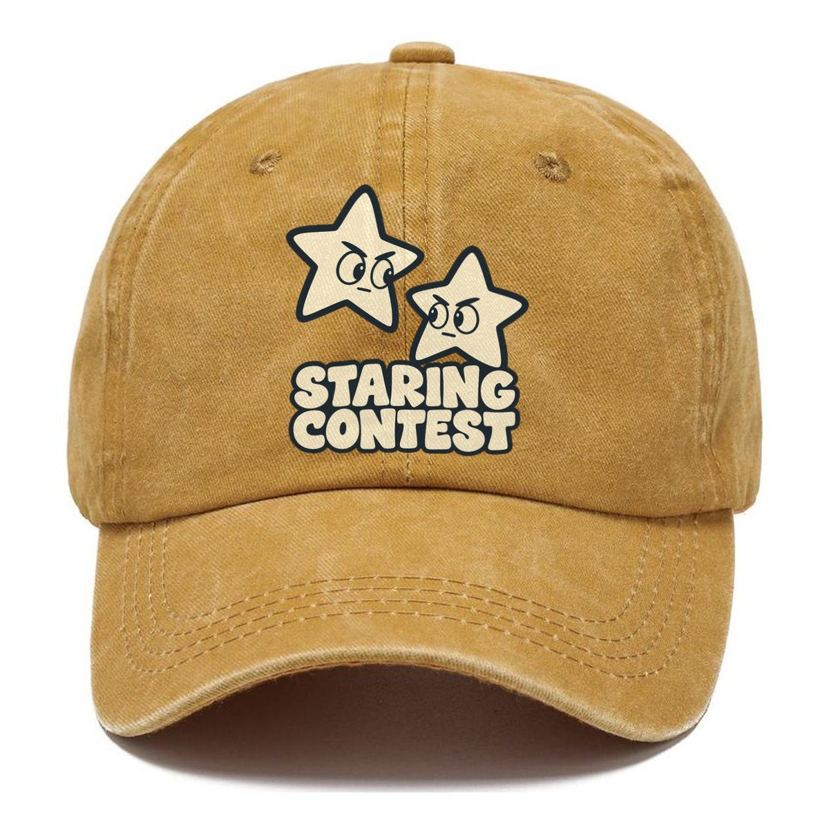 Staring Contest Familiar Punchlines Classic Cap – Golden Harvest