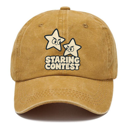 Staring Contest Familiar Punchlines Classic Cap – Golden Harvest