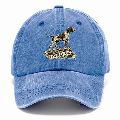 Locked On Dog Classic Cap – Summer Sky