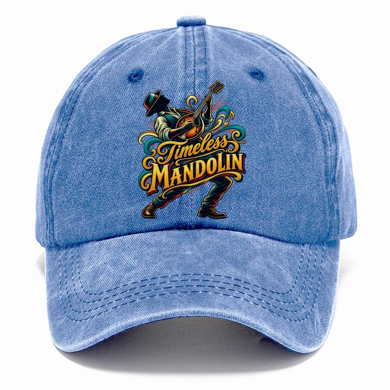 Timeless Mandolin Music Instruments Classic Cap – Summer Sky