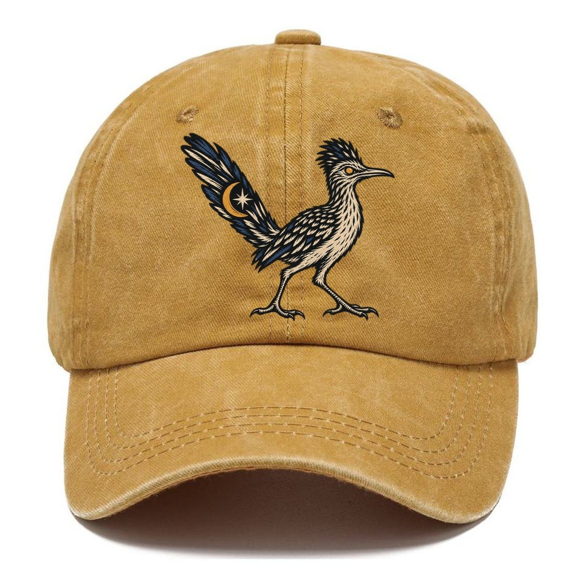 Roadrunner Lantern Eye Sundown Familiars Classic Cap – Golden Harvest
