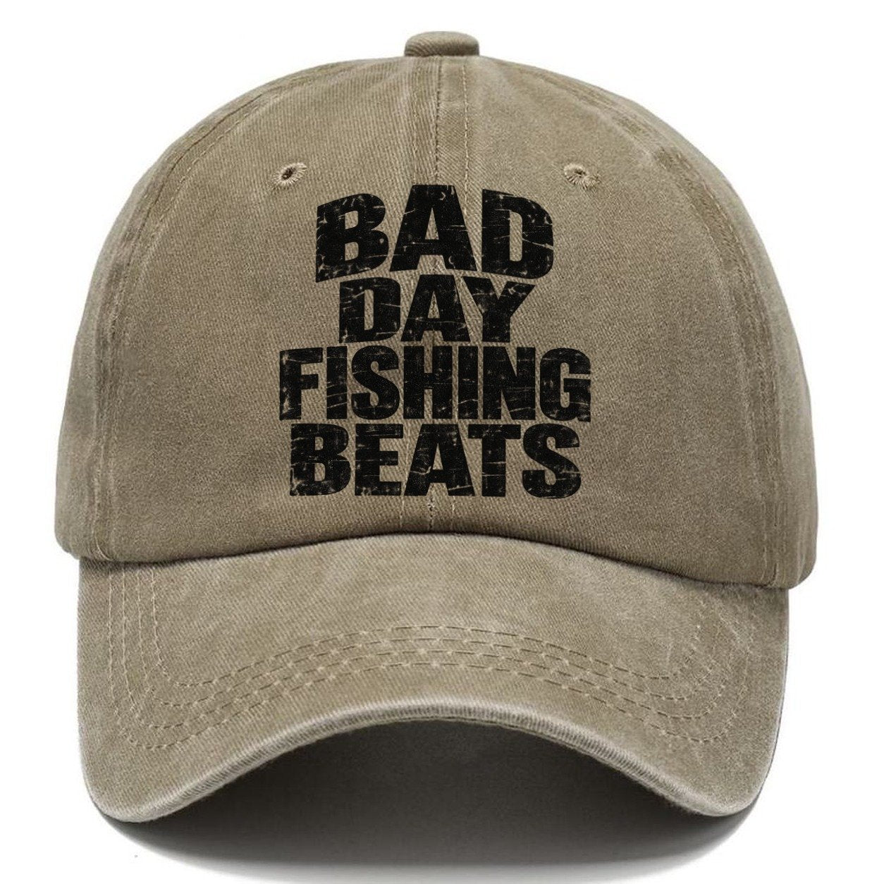 Bad Day Fishing Beats Fishing Club Classic Cap – Warm Sand