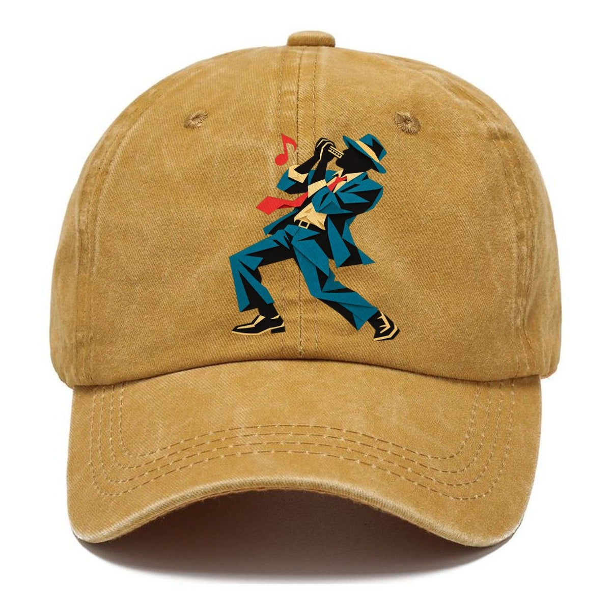 Cut-Paper Harmonica Classic Cap – Golden Harvest