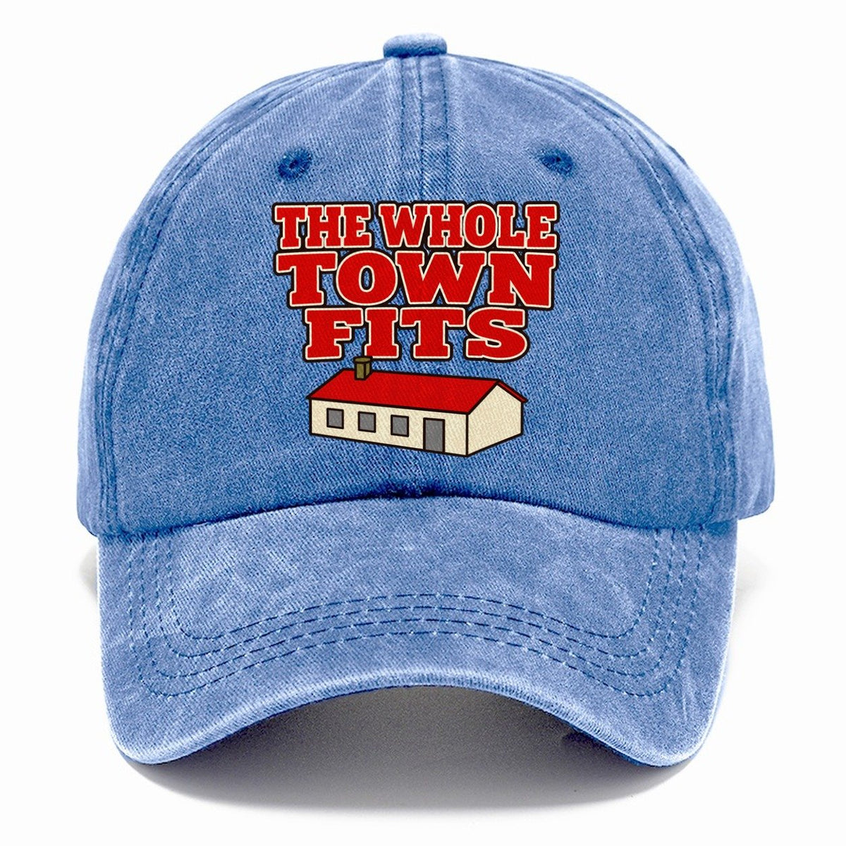 The Whole Town Fits Model Railways Classic Cap – Summer Sky