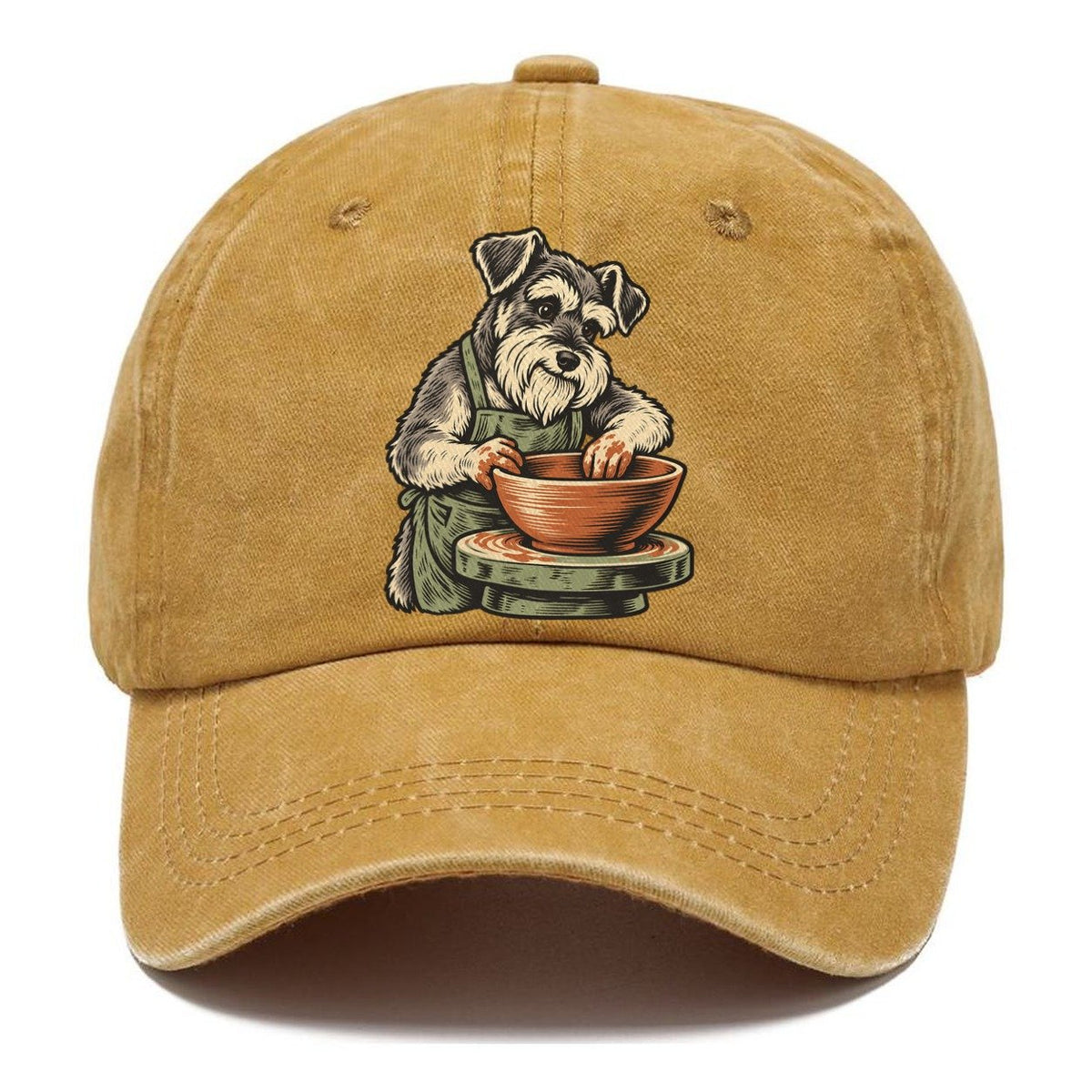 Schnauzer Potter Sundown Familiars Classic Cap – Golden Harvest