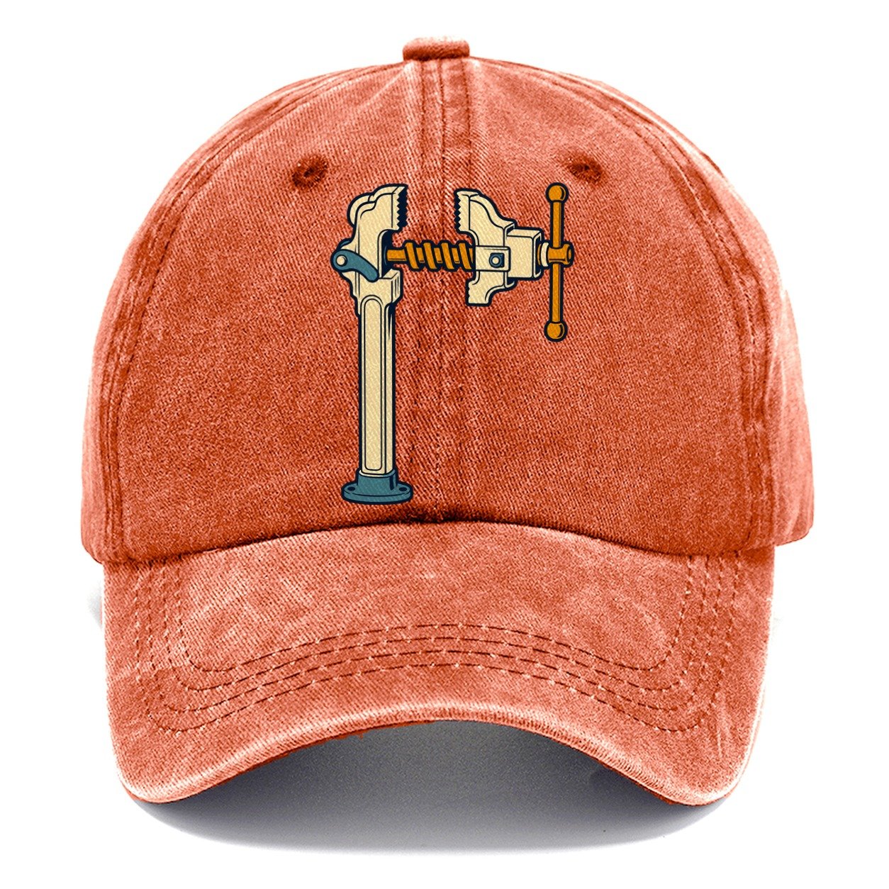 Post Vise Study Blacksmithing Classic Cap – Terracotta Clay